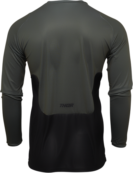 THOR Pulse React Jersey - Army/Black - 2XL 2910-6527