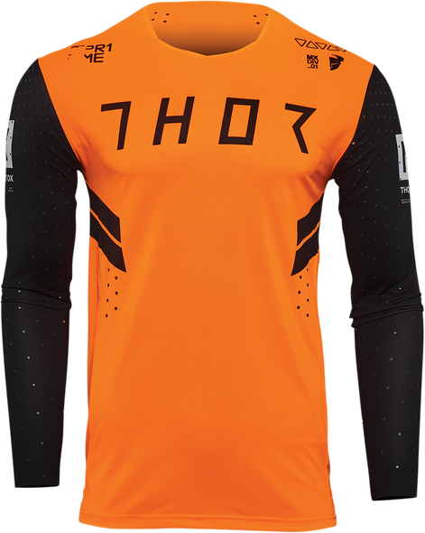 THOR Prime Hero Jersey - Black/Fluorescent Orange - Medium 2910-6513