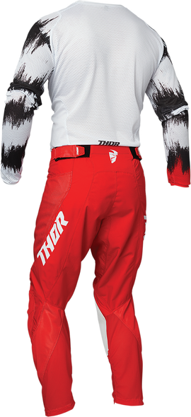THOR Youth Pulse Air Pants - White/Red - 22 2903-1879