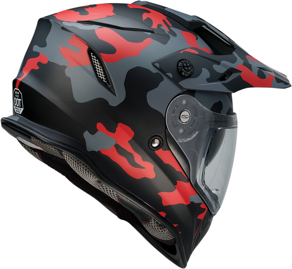 Z1R Range Helmet - Camo - Red - XL 0140-0097