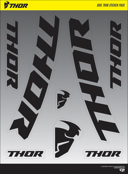 THOR Decal Sheet - Bike Trim 4320-2027