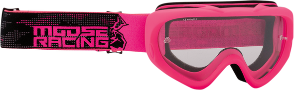 MOOSE RACING Youth Qualifier Goggles - Agroid - Pink 2601-2679