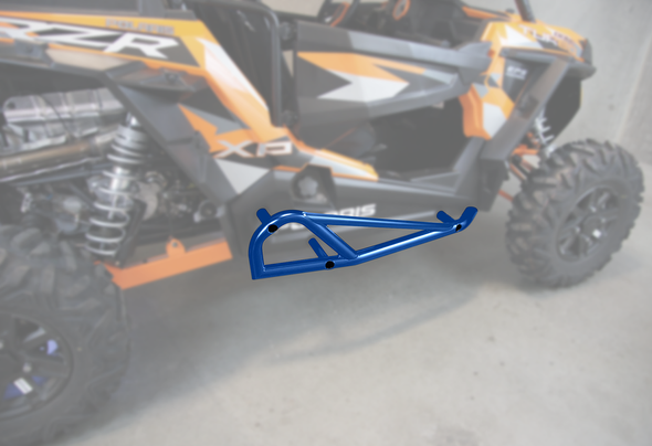 MOOSE RACING Nerf Bars - Blue - RZR 2-Seater 1004-BU