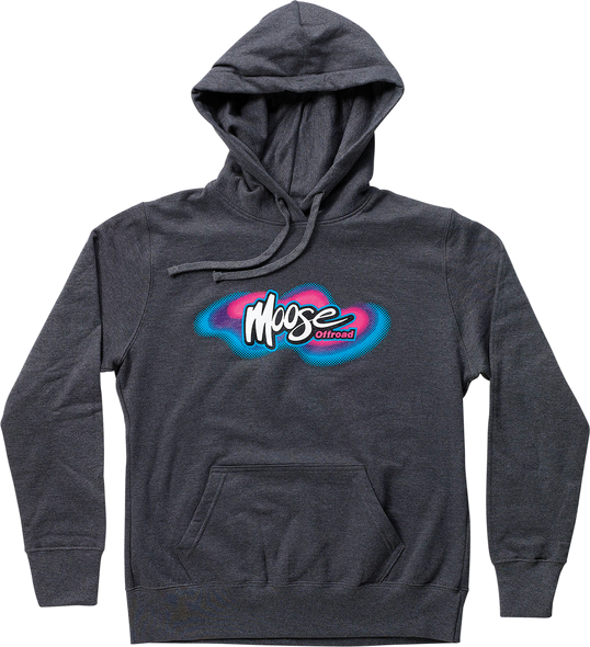 MOOSE RACING Women's Retro Hoodie - Gray - XL 3051-1153