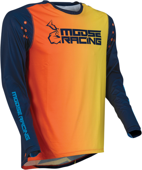 MOOSE RACING Agroid Jersey - Navy/Orange - 3XL 2910-6409