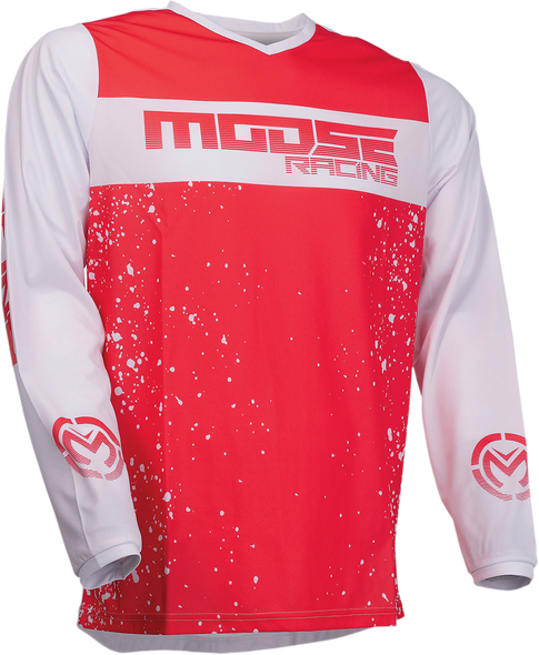 MOOSE RACING Qualifier™ Jersey - Red/White - XL 2910-6648