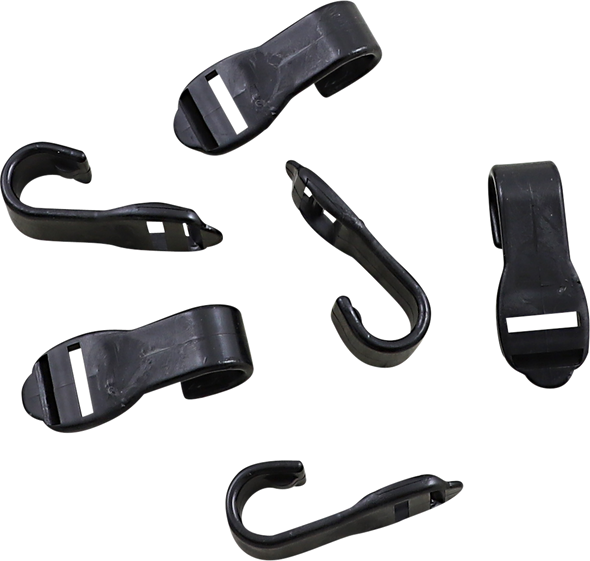 PARTS UNLIMITED Cover Hooks - Black LM-4003-0060