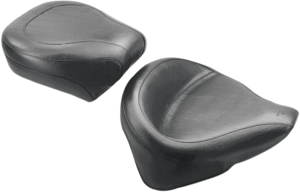 MUSTANG Wide Vintage Solo Seat - FLST '08-'17 76181