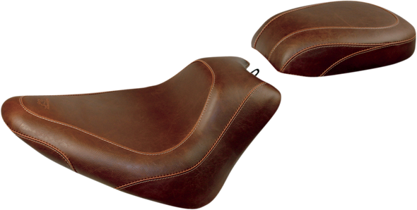 MUSTANG Wide Tripper Rear Seat - Brown 76765