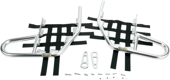 MOTORSPORT PRODUCTS Nerf Bars - Banshee 350 - Silver 81-3501