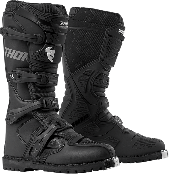 THOR Blitz XP Boots - ATV Sole - Black - Size 7 3410-2218