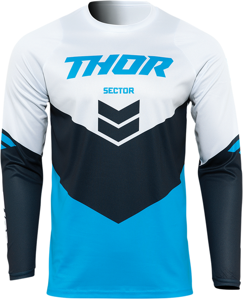 THOR Youth Sector Chevron Jersey - Blue/Midnight - 2XS 2912-2045