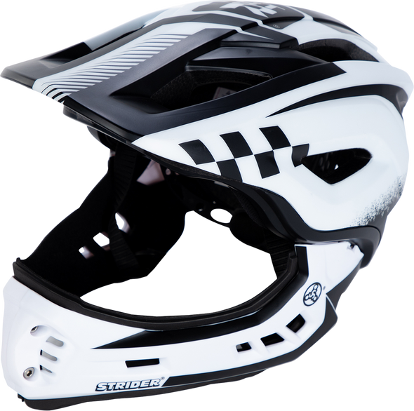 STRIDER Full Face Helmet - White - Small AHELMETFFWHSM
