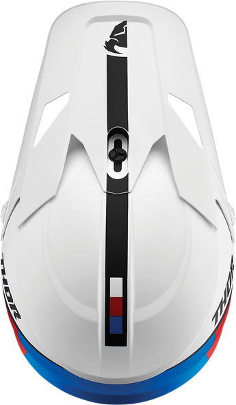 THOR Sector Helmet - Racer - White/Blue/Red - 4XL 0110-6764