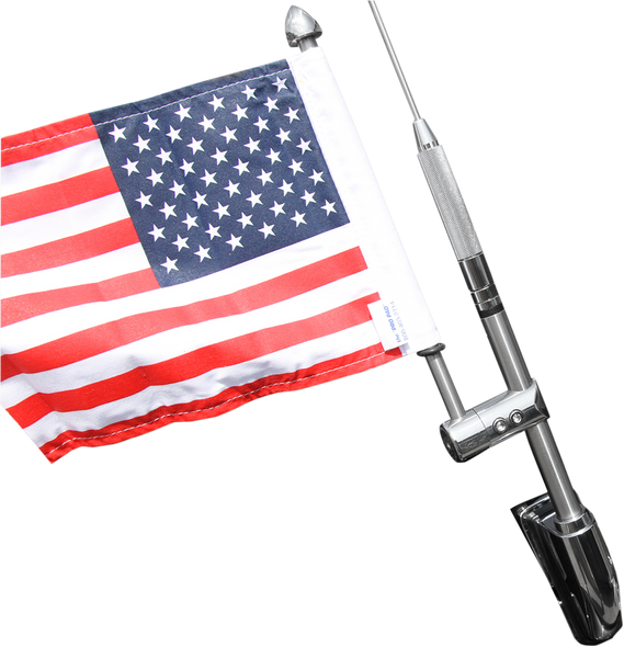 PRO PAD Antenna Flag Mount - With 6" X 9" Flag - GL1800 RFM-RDGA