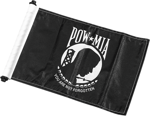 PRO PAD Antenna Mount - P.O.W. Flag - 6" x 9" AFM-POW