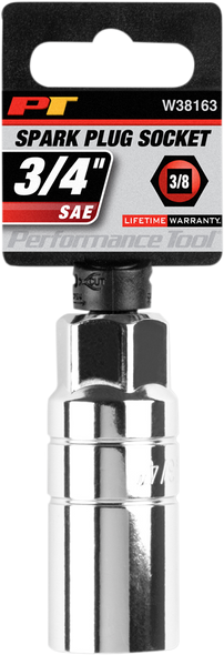 PERFORMANCE TOOL Tool Spark/Plug Socket 3/4" W38163