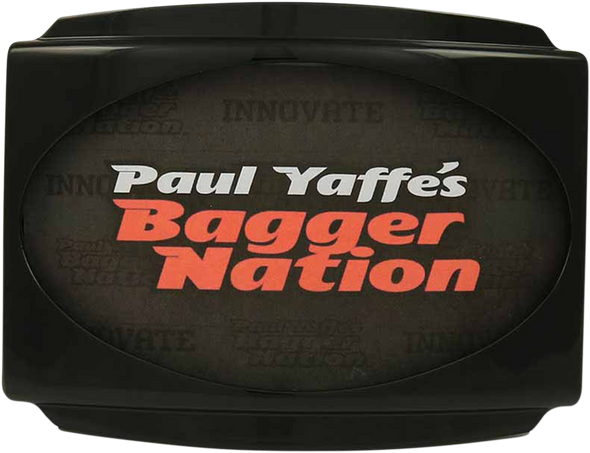 PAUL YAFFE BAGGER NATION Stealth License Plate Frame - Black USFP3-S-B