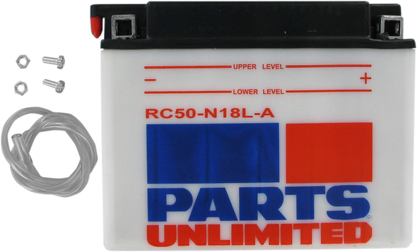 PARTS UNLIMITED Battery - Y50-N18L-A C50-N18L-A