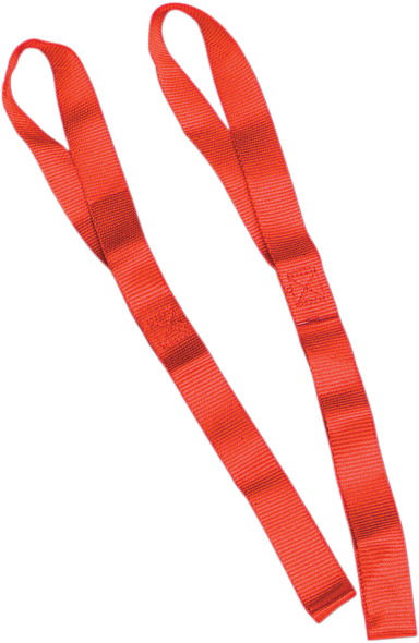 PARTS UNLIMITED Tie Down Extensions - Red 13-0001