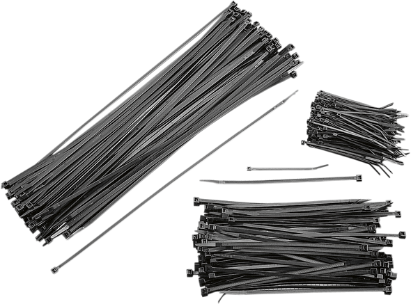 PARTS UNLIMITED Cable Tie, 100Pack 7-1/2" Black 10-0009-100