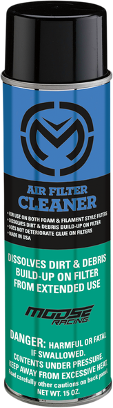 MOOSE RACING Air Filter Cleaner - 15 oz. net wt. - Aerosol SPAFC1