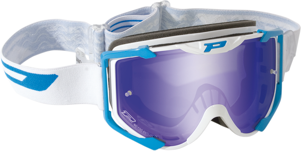 PRO GRIP 3404 Menace Goggles - Light Blue - Mirror PZ3400AZFL