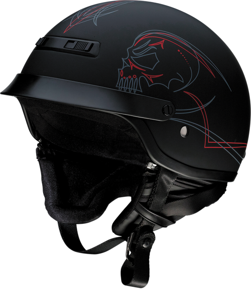 Z1R Nomad Helmet - Evilocity - Flat Black - Small 0103-1253