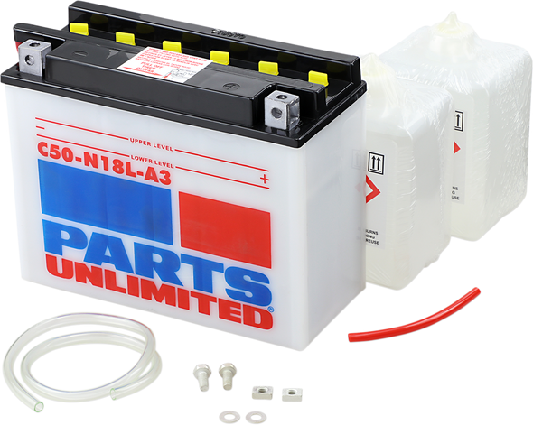 PARTS UNLIMITED Battery - Y50-N18L-A3 C50-N18L-A3-FP