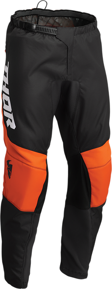 THOR Youth Sector Chev Pants - Charcoal/Red Orange - 26 2903-2029