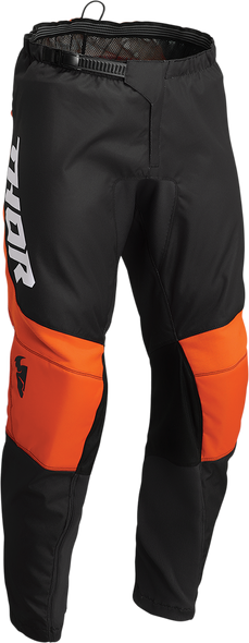 THOR Youth Sector Chev Pants - Charcoal/Red Orange - 24 2903-2028