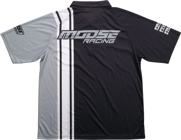 MOOSE RACING Moose Pit Shirt - Black - Medium 3040-3035