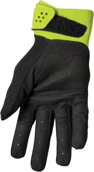 THOR Spectrum Gloves - Black/Acid - 2XL 3330-6854