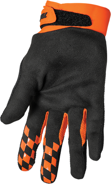 THOR Draft Gloves - Black/Orange - XS 3330-6806