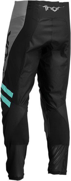 THOR Youth Pulse Cube Pants - Black/Mint - 20 2903-2056