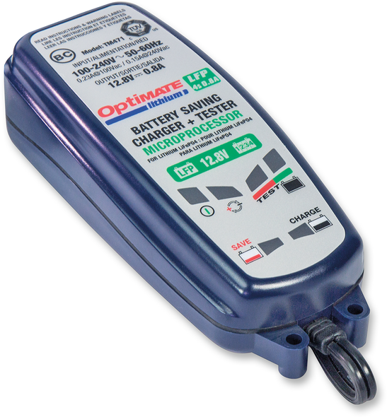 TECMATE Optimate Lithium Charger - 0.8A TM471