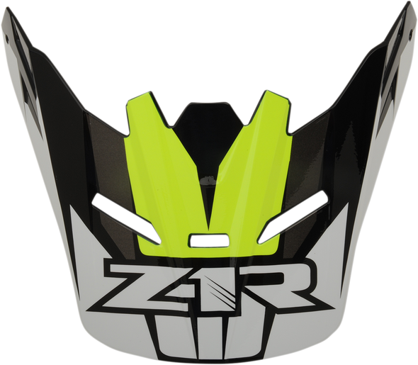 Z1R Youth Rise Visor Kit - Ascend - Hi-Viz Yellow 0133-1058