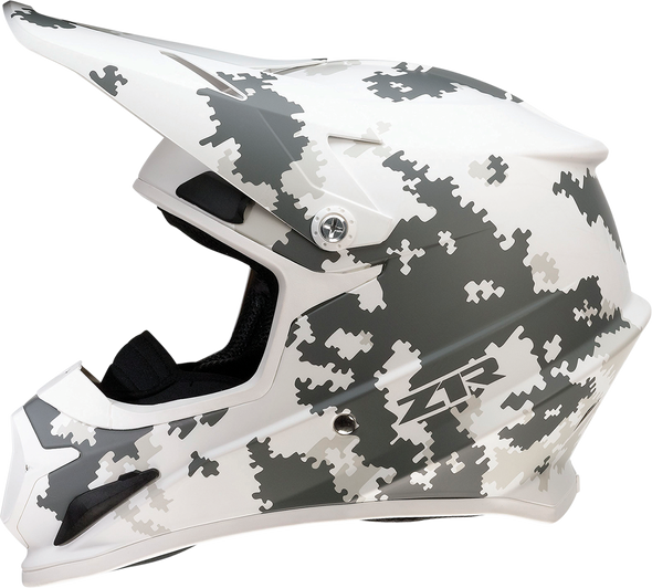 Z1R Rise Helmet - Snow - Digi Camo - White/Gray - Medium 0120-0714