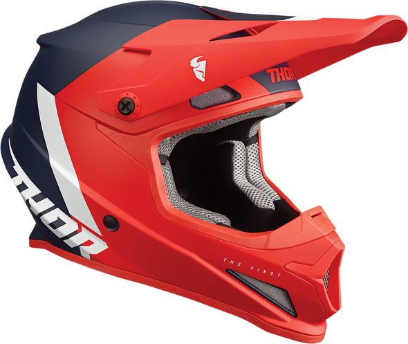 THOR Youth Sector Helmet - Chev - Red/Navy - Small 0111-1472