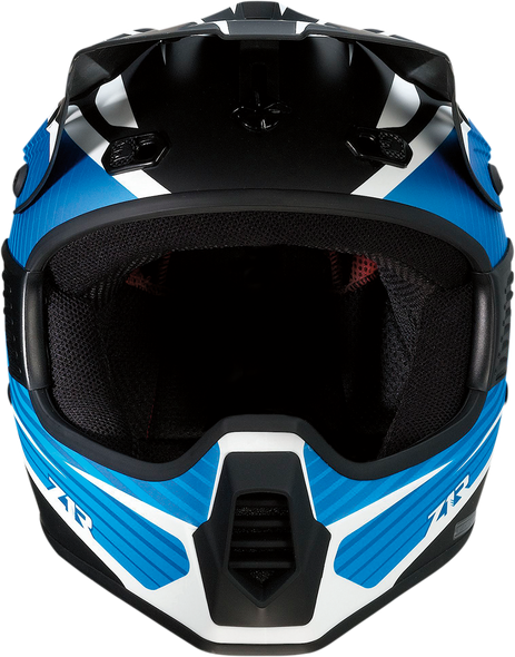 Z1R Child Rise Helmet - Flame - Blue - L/XL 0111-1436