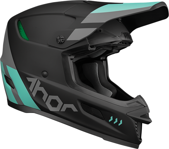 THOR Reflex Helmet - Cube - MIPS® - Black/Mint - XS 0110-7449