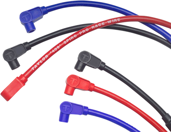 SUMAX 10.4 mm Spark Plug Wire - '80-'98 FLT - Red 49233