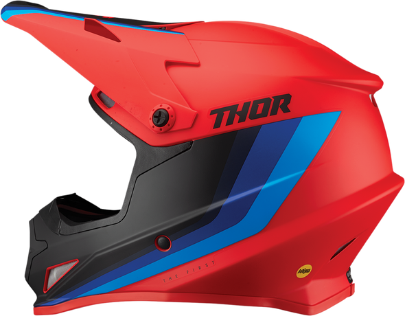 THOR Sector Helmet - Runner - MIPS® - Red/Blue - Small 0110-7297