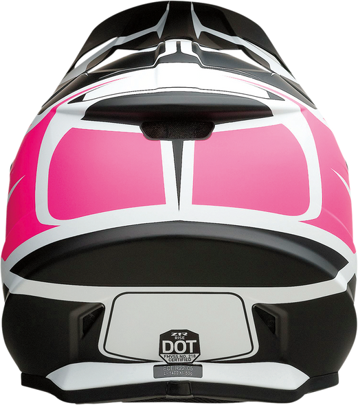 Z1R Rise Helmet - Flame - Pink - Medium 0110-7258