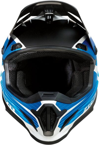 Z1R Rise Helmet - Flame - Blue - Small 0110-7249