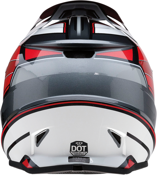 Z1R Rise Helmet - MC - Red/Gray - 4XL 0110-7215