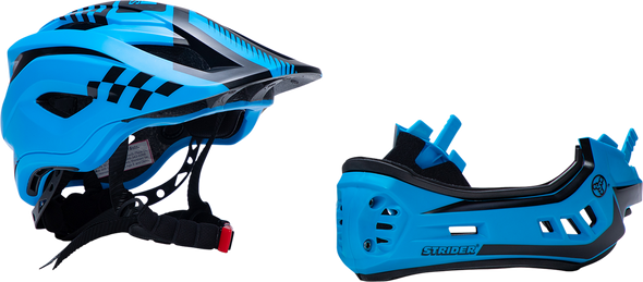 STRIDER Full Face Helmet - Blue - Small AHELMETFFBLSM