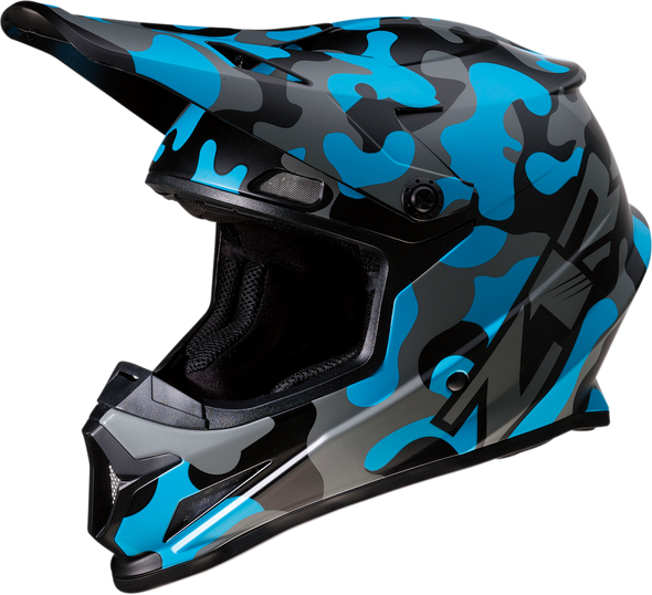 Z1R Rise Helmet - Camo - Blue - Large 0110-6088
