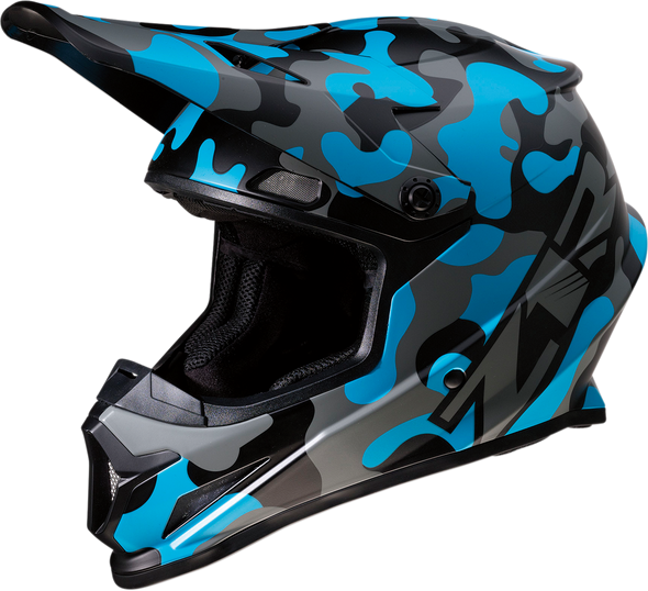Z1R Rise Helmet - Camo - Blue - Medium 0110-6087