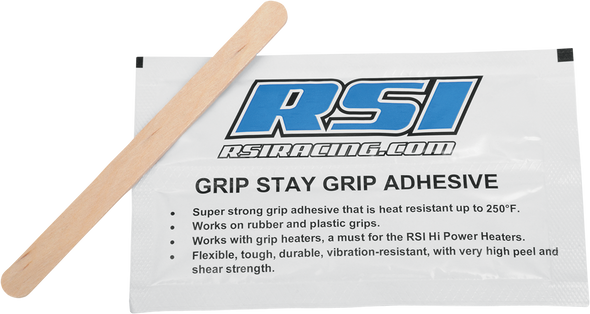 RACE SHOP INC. Hi-Temp Grip Adhesive Kit - 0.15 U.S. fl oz. GG-1